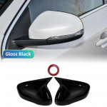 Skirta Volvo V40 V60 S60 T5 T6 2011-2019 Automobilio Galinio Vaizdo Veidrodėlio Dangtelis &Scaron;oninio Sparno Apsaugos Rėmo Dangteliai Anglies Pluo&scaron;to Stiliaus Apdailos Korpusas