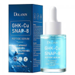 GHK-Cu Vario peptido serumas su SNAP-8 ir hialurono rūg&scaron;timi, Anti-Age veido serumas stangrinimui, drėkinimui, smulkioms rauk&scaron;lelėms, rauk&scaron;lėms ir elastingumui, 30 ml 3PCS