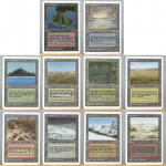 Peržiūrėtas Unlimited MIX1-001 TCG proxy magi&scaron;kos kortos namų žaidimas dvigubos žemės power9 juodasis lotosas mox safyras požeminis susibūrimas