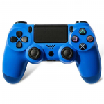 Belaidis valdiklis PS4, Bluetooth žaidimų pultelis su dviguba vibracija, Ergonomi&scaron;kas dizainas, Suderinamas su PC