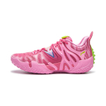 Li Ning Fan Wu 6 Ypa lengvos technologijos tinklelio krep&scaron;inio bateliai Vyri&scaron;ki sportbačiai Ry&scaron;kiai rožiniai ABFW019-10 45 pink