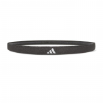 Adidas Poliesterio Silikono Sportinė Plaukų Juosta Drėgmę Sugerianti Galvos Juosta Joga Bėgimas Fitnesas Galvos Juosta Kasdieniam Dėvėjimui Unisex ADAC-16203 F black