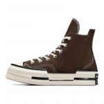 Converse Chuck 70 Plus Unisex Auk&scaron;ti Drobės Batai Kasdieniam Universaliam Dėvėjimui Atsparūs Kvėpuojantys Rudi A08095C 35