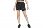 Nike Dri-FIT Swift Moteri&scaron;ki vidutinio auk&scaron;čio 8 cm apytiksliai. 2-in-1 bėgimo &scaron;ortai su ki&scaron;enėmis, juodi DX1030-010 M