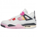 Air Jordan 4 Retro Comic Vyri&scaron;ki sportbačiai Balti Kreminiai Angracito JA1135-100 42.5 white