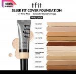 TFIT SLEEK FIT PUDRA-PAGINDAS 30g N01/N02/N4.5/N05/N11, Lygi matinė tekstūra, Ilgai i&scaron;liekantis pagrindas makiažui, Korėjieti&scaron;ka kosmetika, Korėjieti&scaron;kas makiažas N01 LINEN