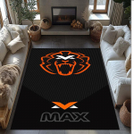Maxas Verstappenas Kri&scaron;tolinis aksominis kilimas Mink&scaron;tas Anti?Neslystanti grindų kilimėlis Patogus namų svetainės miegamojo dekoras Kilimas 100cmx150cm