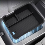 Skirta Leapmotor B05 2026 Automobilio Centrinės Konsolės Porankio Sluoksniuota Padėklo Sandėliavimo Dėžutė Organizatoriaus Dėžutė Interjero Laikymo Tvarkymo Aksesuarai black