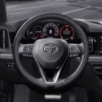 Nappa odos Automobilio Vairo Dangtelis Toyota Camry RAV4 Corolla 86 Reiz Wish CHR Celica Vitz Yaris Avalon Automobilio Aksesuarams gray