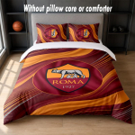 AS Roma Dizaino Lovos Patalynės Komplektas 1 Antklodės Užvalkalas + 2 Pagalvių Užvalkalai Mink&scaron;ti Kvėpuojantys Namų Ūkio Lovos Patalynė 140cm*210cm