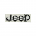 Metalinė automobilio kėbulo bagažinės emblema ženkliukas lipdukas JEEP Wrangler Grand Cherokee Compass Renegade Patriot Rubicon Liberty JK XJ white