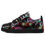 Christian Louboutin CL Louis Junior 1.0 Lakuotos odos Stilingi riedlenčių batai Vyri&scaron;ki Juodi 1230466T899 EU 40 black