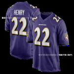 Baltimore Ravens 8 Lamar Jackson NFL Futbolo Džersis Fanų Leidimas Siuvinėtas Violetinis Juodas Baltas 22 Purple Gen2