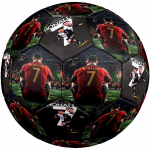 Ronaldo Cr7 Portugalijos palikimas Dydis 5 Futbolo kamuolys Ma&scaron;ininis siuvimas Vidaus/Lauko treniruotėms ir varžyboms puiki dovana sporto entuziastams zq