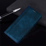 Tvirtas magnetinis atverčiamas odinis dėklas, skirtas Xiaomi POCO X3 NFC M3 Redmi Note 9 9S 8T 8 7 Pro Max 9A 9AT 9C NFC Mi 10T Lite Pro Mink&scaron;tas piniginės knygos vir&scaron;elis Fundas Redmi Note 7 Pro mėlyna