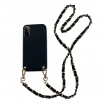 Prabangus kryžminio korpuso kaklo dirželio dirželis, mink&scaron;tas telefono dėklas, skirtas iphone 13 12 11 pro max xr xs x dirželio dirželio dangtelis, skirtas iPhone 13 12 mini 8 7 For iPhone 11