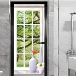 Lango lauko durų lipdukas, skirtas svetainei miegamajame &bdquo;pasidaryk pats&ldquo; lipnus tapetas namų dekoras, durų plakatas, atnaujinimas Lengva klijuoti MT-1148