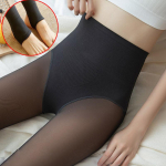 Madingi moteri&scaron;ki ploni antblauzdžiai permatomos itin elastingos besiūlės kojinės rudeninės pėdkelnės plonas kūno kostiumas One Size