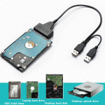 Sata kabelis ne&scaron;iojamam kompiuteriui Ssd 2,5 colio stalinio kompiuterio HDD i&scaron;orinis kietasis diskas, USB 3.0