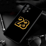 Krep&scaron;inio 23 24 Lucky Number dėklas, skirtas Samsung Galaxy A51 A71 A01 A11 A21 A21s A31 A41 A72 A52 A42 A32 A22 A12 A02 A02s F42 For Samsung A71 5G