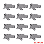 10 vnt/stal Didmeninė prekyba siuvinėjimo pleistras Lygintuvas ant pleistrų drabužių pleistrai ant drabužių Striukės Dekoro aplikacijos Siuvimo reikmenys