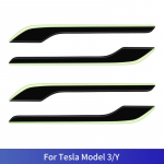 For Tesla Mode 3 -2023/model y -2022 2023 Fluorescent door handle protector luminous car sticker external