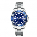 40mm Sapphire NH35 8215Automatinis mechaninis vyri&scaron;kas rankinis laikrodis sterilus ciferblatas keraminis 10ATM &scaron;viečiantis sportinis vyri&scaron;kas laikrodis raudona