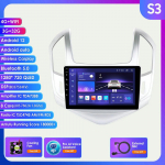 Hizpo 4G-LTE 9 colių Android 12 automobilio radijas, skirtas Chevrolet Cruze J300 J308 2012&ndash;2015 m. daugialypės terpės grotuvas GPS 2Din Carplay automatinis stereofoninis Bluetooth SWC galvos blokas S3 8Core 3G 32G AI