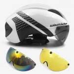 &bdquo;Wildside Aero&ldquo; dviratininko &scaron;almas &bdquo;Timetrial&ldquo; dviračių &scaron;almas, magnetinė sagtis, jojimo &scaron;almas, apsauginis dviratininko &scaron;almas, plentas Casco Ciclismo L