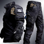 Taktinis varlės kostiumas vyrams Airsoft drabužiai Karinis dažasvydžio 2 dalių rinkiniai SWAT Assault mar&scaron;kinėliai Specialiųjų pajėgų policijos uniformos kelnės 3XL