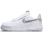 Nike Air Force 1 Pixel SE Zebra Moteri&scaron;ki sportbačiai Balti Dalelių Pilki Summit-White DH9632-100 40