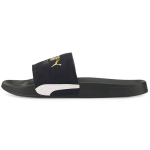 Puma Leadcat 2.0 Suede Classic &Scaron;lepetės Juodos Unisex Sportbačiai Team-Gold 384872-01 37