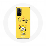 Coque pour Xiaomi Redmi Note 11s 5G BTS Bangtan Gar&ccedil;ons BT21 Chimmy Jimin Fond Jaune