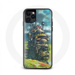 Coque Iphone 11 Pro Max dessin anim&eacute; Le Ch&acirc;teau Ambulant Sophie orpheline Hauru magicien s&eacute;duisant s