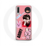 Coque pour Samsung Galaxy A50 BTS Bangtan Gar&ccedil;on BT21 Cooky Jungkook ARMY