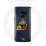 Coque pour Samsung Galaxy S9 Game of Thrones Saison 8 Le Tr&ocirc;ne de Fer Triangle Logo Baratheon Lannis