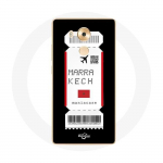 Coque pour Huawei Mate 8 Billet d'avion Marrakech Maroc