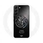 Coque pour Samsung Galaxy S22 Game Of Thrones Targaryen de feu et de sang