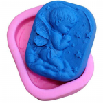 1x Angel Girl Natūralus Muilas Rankų Darbo Muilo Forma Silikoninis Tortas Ledo Modeliavimo Įrankis Konditerijos Menas Dekoratyvinis