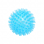 Spiky Ball Hollow Mink&scaron;tas skaidrus jėgos atkūrimo pratimas Stresą mažinantis masažo kamuolys rankoms Wr 6cm