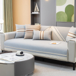Nauja &Scaron;enilo Sofa Pagalvėlė Keturis Sezonus Universali Sofa Užtiesalas Vienspalvė Ku&scaron;etės Pagalvėlė Svetainei Namų Dekoratyvinis Pledukas 70x70cm 1pcs