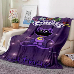3D spausdinta antklodė kūdikiui CATNAP DOGDAY Animacinis filmukas Besi&scaron;ypsantis Critters Babes Kilimas Itin mink&scaron;tas &scaron;iltas miegamojo svetainės miegamojo sofa-lova Automobilis 75x100CM 30x40nch