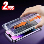 HD 8K Privatumo Grūdintas Stiklas iPhone 16 15 14 13 12 11 Pro Max X XR XS 7 8 Plus Ekrano Apsauga Montavimo Dangtelis be Dulkių iphone 11 gryna