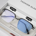 Nauja tendencija fotochrominiai trumparegystės akiniai vyrams, moterims, keičiantys spalvą akiniai nuo UV spindulių apsaugantys akiniai nuo saulės Prabangūs akiniai su minuso dioptrija 0&ndash;4,0 -1.0