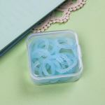 20 vnt. 15 mm permatomo plastiko knygų žiedų segtuvas, palaidų lapų segtuvas, &bdquo;pasidaryk pats&ldquo; nuotraukų albumas, apskritimo įri&scaron;imo spaustukai, spaustukai, biuro įri&scaron;imo reikmenys balta