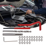 Auk&scaron;tos kokybės sriegio remonto įdėklo variklio remontas M6x1mm