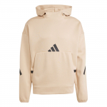 Adidas Z.N.E. Healing Series FW24 Sportinis Laisvalaikio Gobtuvėtas Ilgomis Rankovėmis Megztinis Vyri&scaron;kas megztinis &Scaron;viesiai Rudas JJ4894 XL