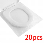 20/40/60 vnt Ne&scaron;iojami vienkartiniai tualeto sėdynių užvalkalai, 100% atsparūs vandeniui ir higieni&scaron;ki kelionėms / stovyklavimui