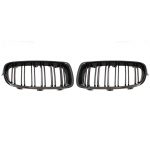 Auk&scaron;tos kokybės ABS automobilių stiliaus priekinės inkstų grotelės, dvigubos lentjuostės, skirtos BMW F30 F31 F35 2012-2018 320i 325i 328i automobilių priedams