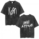 Korn Follow The Leader 20-ojo jubiliejaus plauti mar&scaron;kinėliai Metalas Gotika Rokas Grupės Mar&scaron;kinėliai Vyrams Vintažiniai Padidinto dydžio Mar&scaron;kinėliai Gatvės drabužiai S